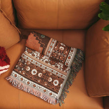 Load image into Gallery viewer, 'Norwegian Wood' Woven Picnic Rug/Throw