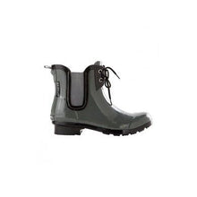 Load image into Gallery viewer, ROMA CHELSEA Lace Up Rain Boot in Kale