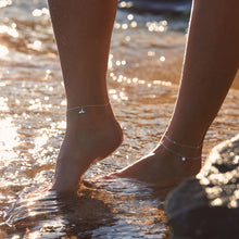 Load image into Gallery viewer, Avalon Whale Tail Anklet