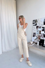 Load image into Gallery viewer, Cord Overalls Cream