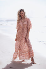 Load image into Gallery viewer, Temple Flutter Sleeve Dress - Adrift