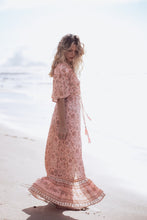 Load image into Gallery viewer, Temple Flutter Sleeve Dress - Adrift