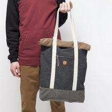 Load image into Gallery viewer, Hendrik Tote/ Backpack Black