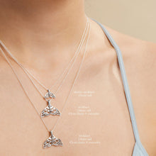 Load image into Gallery viewer, Dainty Dolphin Mandala Necklace