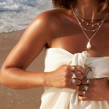 Load image into Gallery viewer, Pearl Drop Necklace