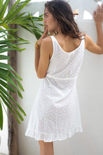 Load image into Gallery viewer, Amada Mini Dress White