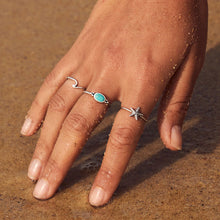 Load image into Gallery viewer, Dainty Ocean Ripple Ring