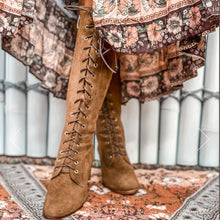 Load image into Gallery viewer, Joplin Boots Chocolate Suede