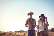 Load image into Gallery viewer, The Ratatat 100% Wool Felt Hat Chocolate - Desert to Ocean