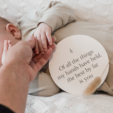 Load image into Gallery viewer, Bebe` Baby Milestone Cards