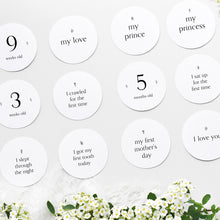 Load image into Gallery viewer, Bebe` Baby Milestone Cards
