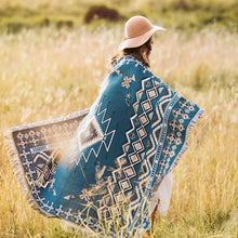 Load image into Gallery viewer, 'Let It Be' Woven Picnic Rug/Throw