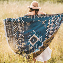 Load image into Gallery viewer, 'Let It Be' Woven Picnic Rug/Throw