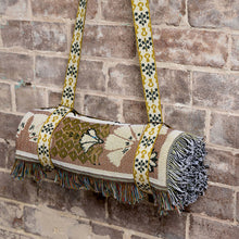 Load image into Gallery viewer, Cotton Carry Strap Blanket, Rug, Towel, Yoga Mat