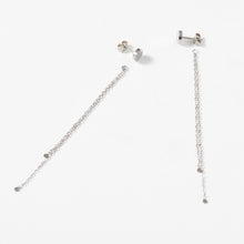 Load image into Gallery viewer, Circle of Life Drop Chain Earrings