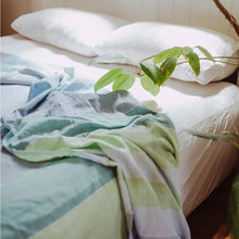 Load image into Gallery viewer, Coastal Calm Handloomed 100% Cotton Blanket/Throw - Desert to Ocean