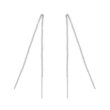 Load image into Gallery viewer, Fine Ingot Threader Earrings
