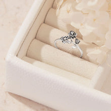 Load image into Gallery viewer, Fallen Roses Silver Ring