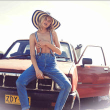 Load image into Gallery viewer, The Rolling Stone Navy Stripe