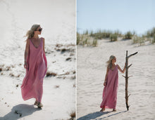 Load image into Gallery viewer, Nanami Dress Blossom 100% Linen