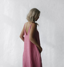 Load image into Gallery viewer, Nanami Dress Blossom 100% Linen