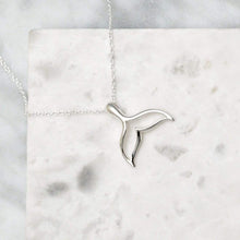Load image into Gallery viewer, Minke Whale Tail Necklace