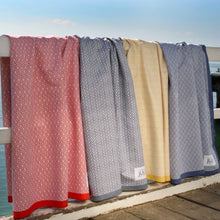 Load image into Gallery viewer, Classic Coastal Beach Towel XL - Desert to Ocean