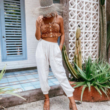 Load image into Gallery viewer, Saba Harem Pant White