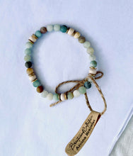 Load image into Gallery viewer, Amazonite Aroma Bracelet - Desert to Ocean