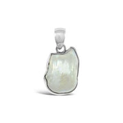 Biwa Pearl Pendant 50cm Chain - Desert to Ocean