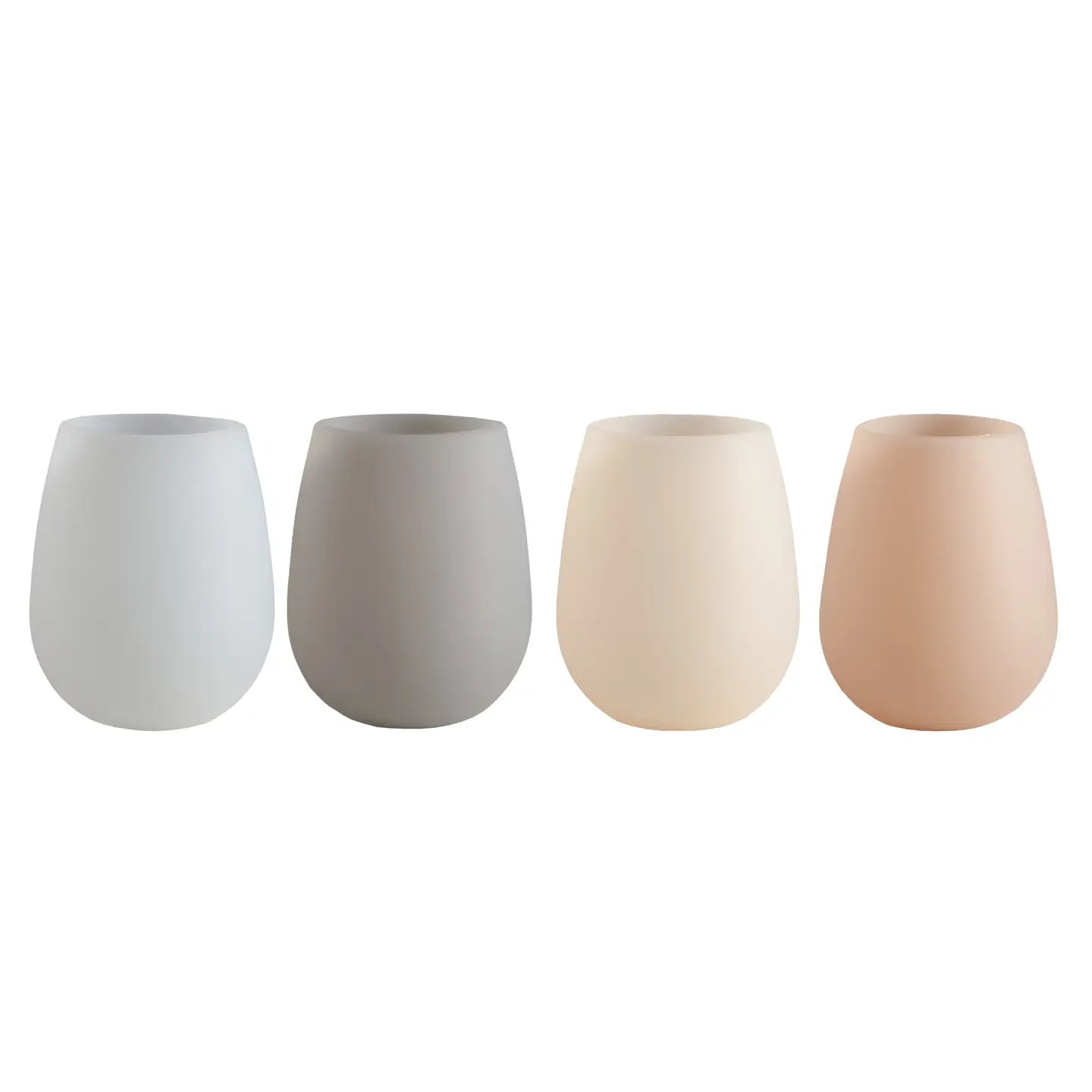 Holiday Frost Fegg Silicone Tumblers Set 4