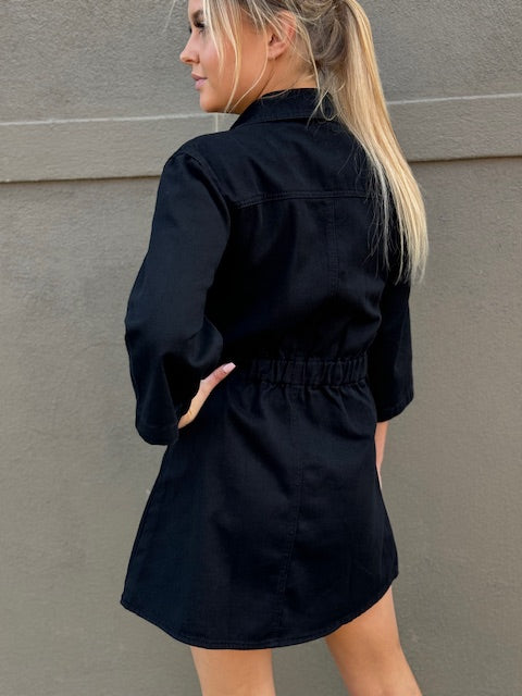 Verana Mini Dress Black