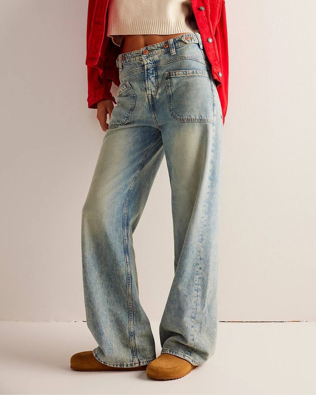 Rollin Vintage Wide Leg Jeans