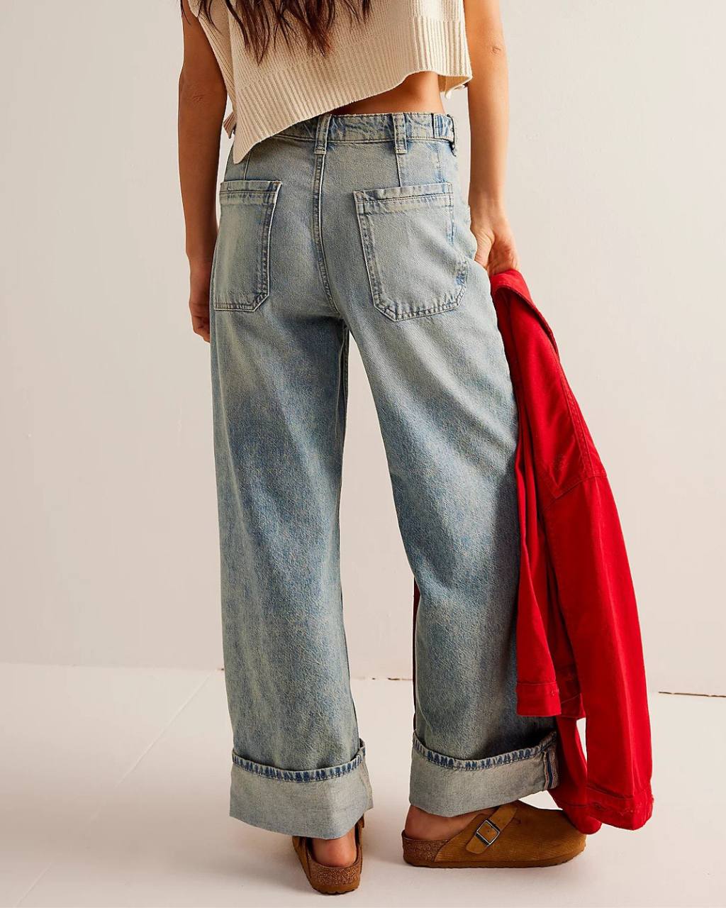 Rollin Vintage Wide Leg Jeans