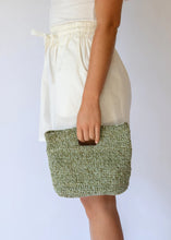 Load image into Gallery viewer, Mini Elle Clutch Bag Aloe
