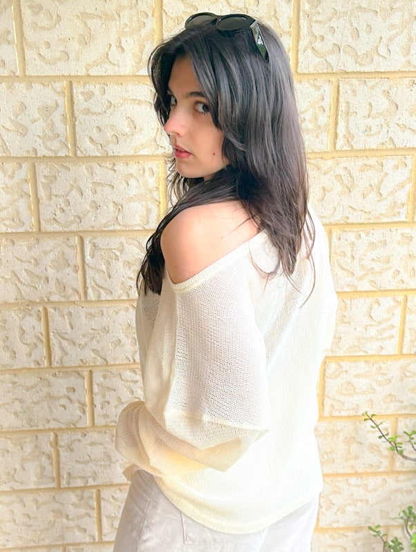 Shoreline Slouch Knit Natural