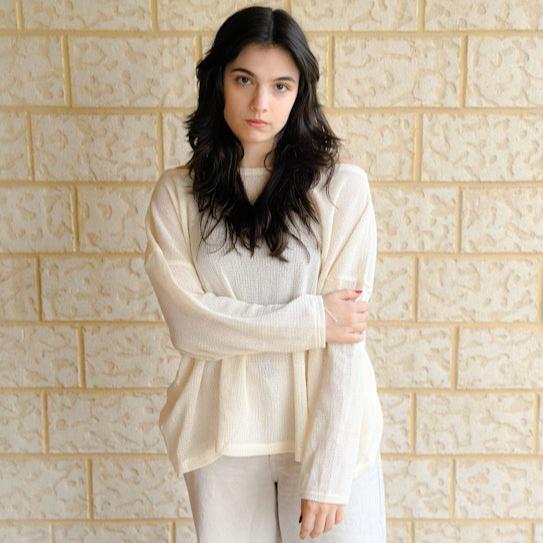 Shoreline Slouch Knit Natural