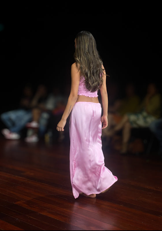 Castaway Maxi Slip Skirt Gelato