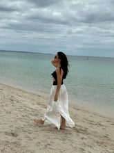 Load image into Gallery viewer, Castaway Maxi Slip Skirt Ivory
