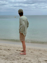 Load image into Gallery viewer, Breakwater Men&#39;s Linen Shirt Seafoam

