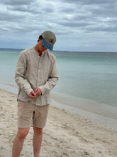 Load image into Gallery viewer, Breakwater Men&#39;s Linen Shirt Natural
