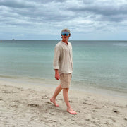 Breakwater Men's Linen Shirt Natural