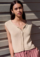 Load image into Gallery viewer, Ava Knit Vest 100% Cotton
