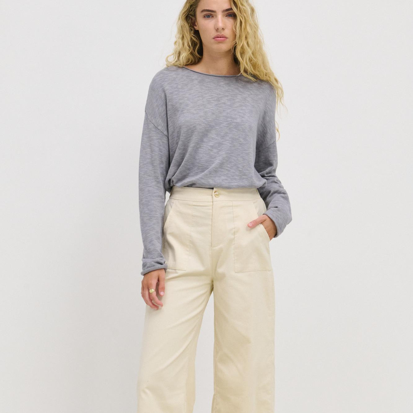 Cord Pant Cream