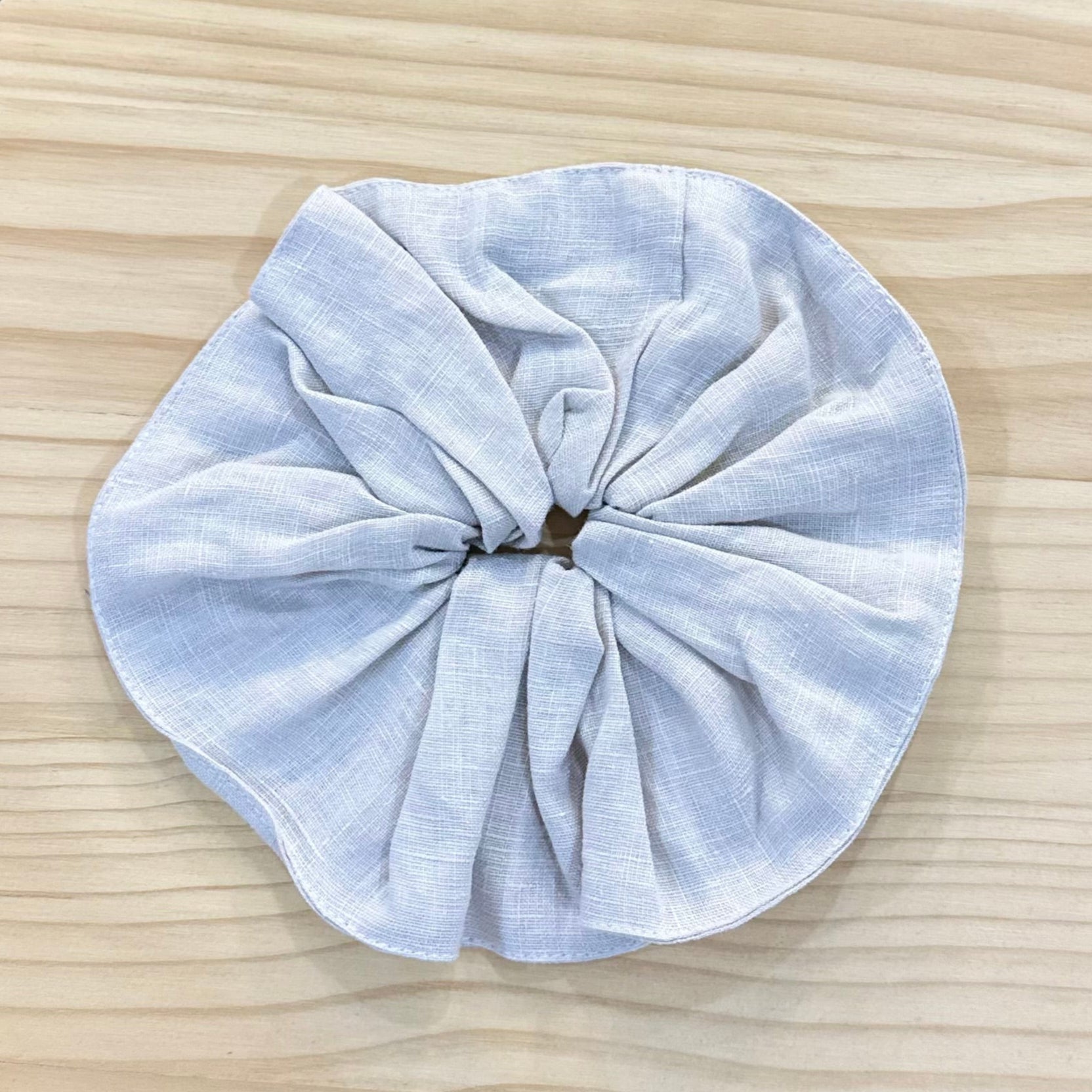 Jumbo DTO Linen Scrunchie