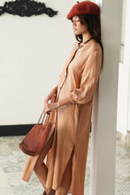 Load image into Gallery viewer, Mimi Shirt Dress Coppertone
