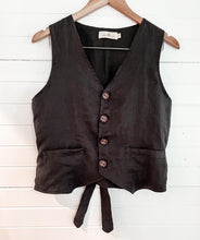 Load image into Gallery viewer, Saloon Vest Charcoal
