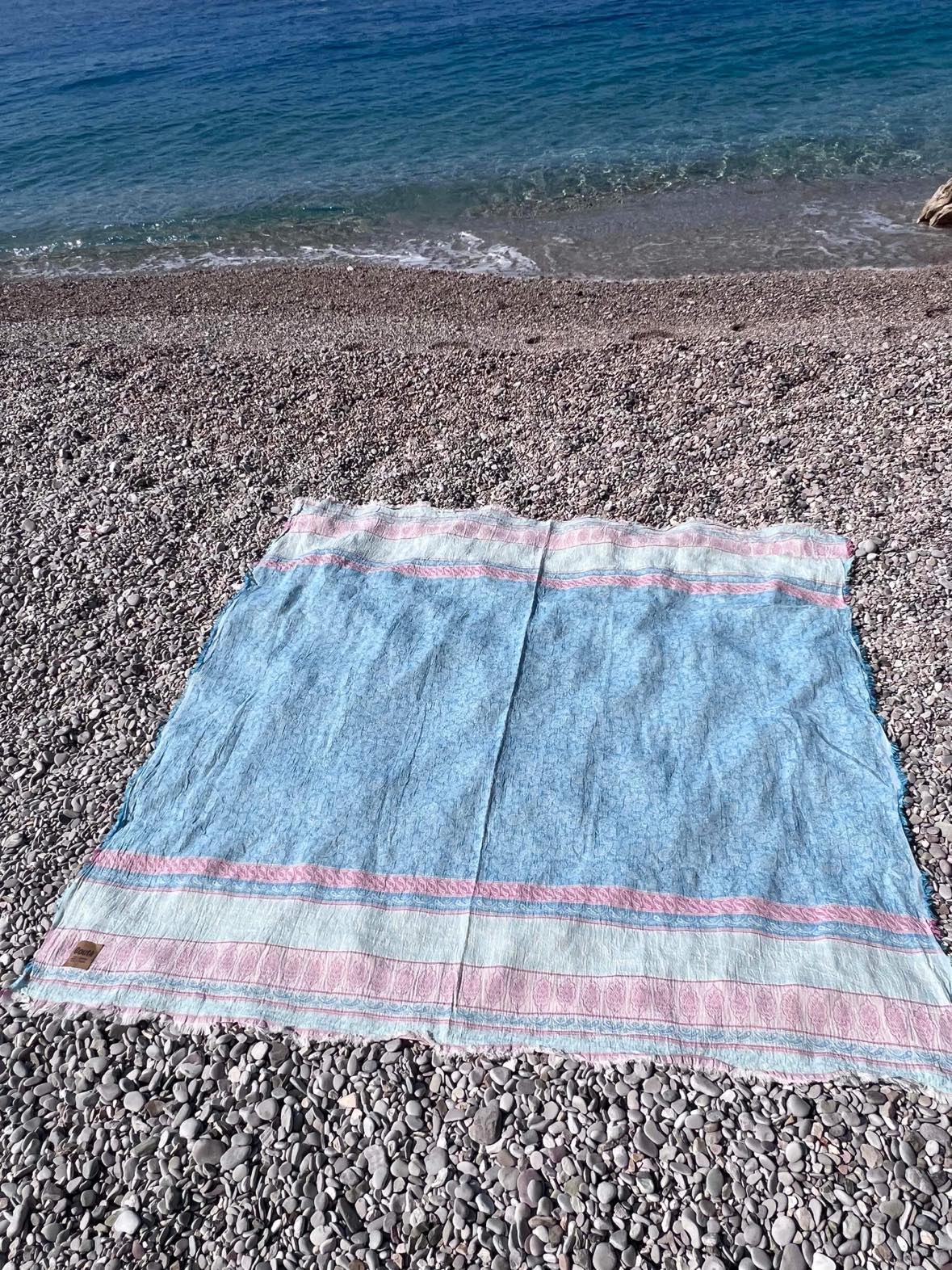 Paisley Double Organic Towel