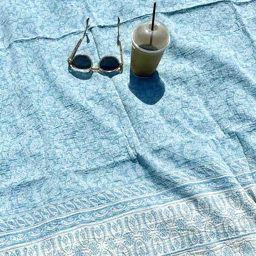 Paisley Double Organic Towel