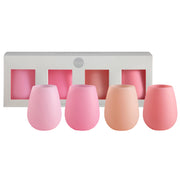 Rose Fegg Silicone Tumbler Set 4